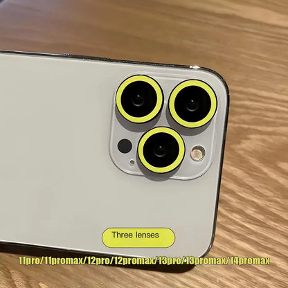 2-3Pcs Luminous Ceramic Camera Protector Film For IPhone. - Maison Novaire
