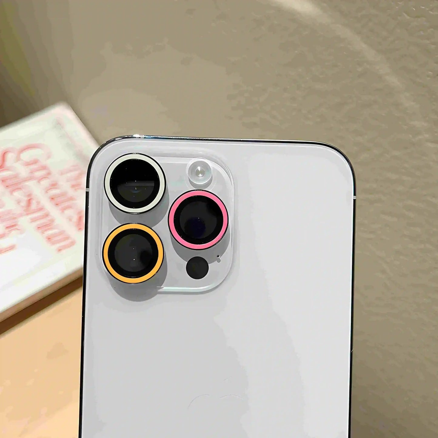 2-3Pcs Luminous Ceramic Camera Protector Film For IPhone. - Maison Novaire