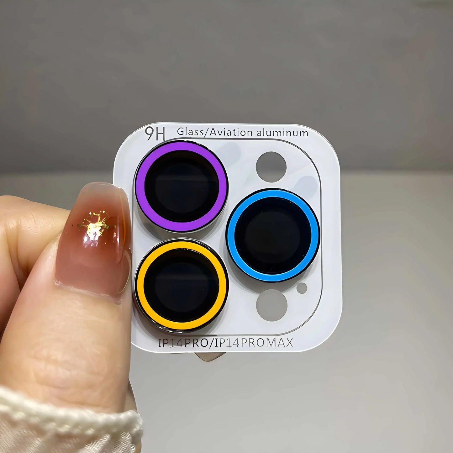 2-3Pcs Luminous Ceramic Camera Protector Film For IPhone. - Maison Novaire