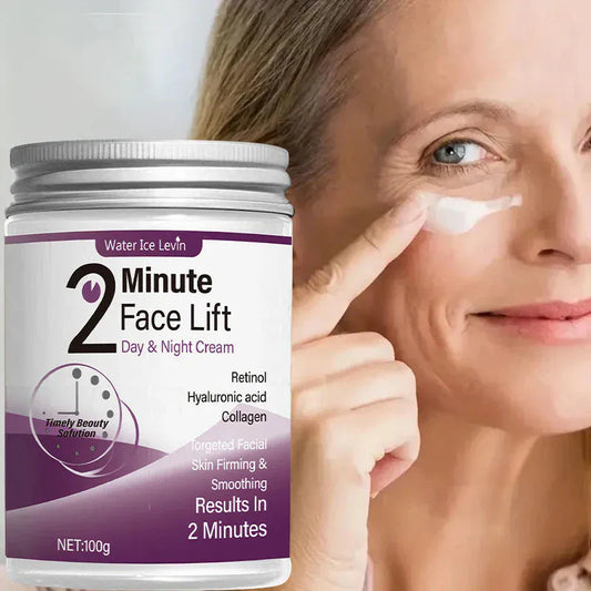 2-Min Facial Lifting Cream – Retinol, Hyaluronic Acid & Collagen for Day & Night - BLAKESTORE-NG