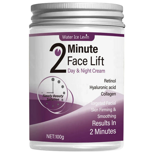 2-Min Facial Lifting Cream – Retinol, Hyaluronic Acid & Collagen for Day & Night - BLAKESTORE-NG