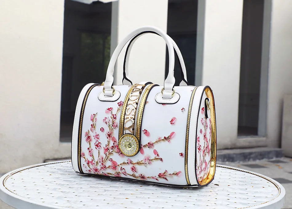 2026 Geometric Pattern Tote | Women's Large-Capacity Pillow Bag - Maison Novaire