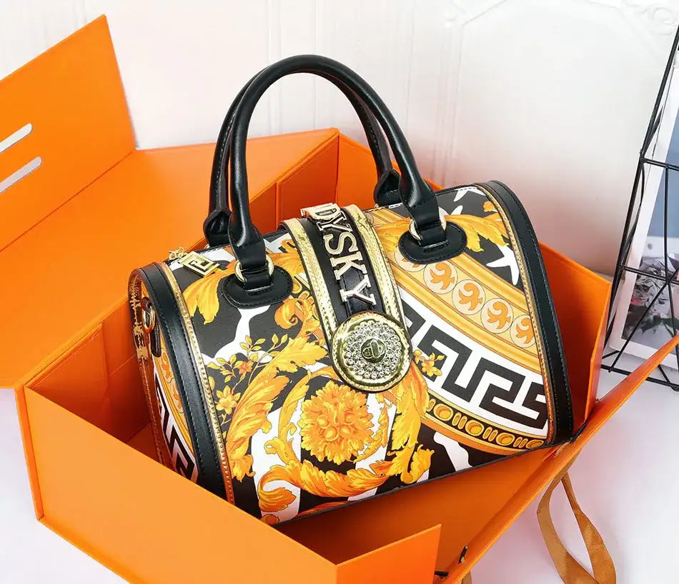 2026 Geometric Pattern Tote | Women's Large-Capacity Pillow Bag - Maison Novaire