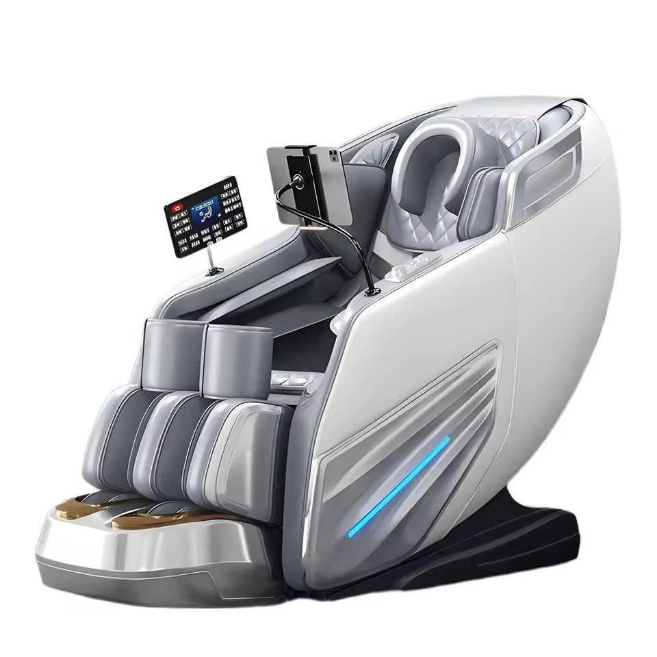 2026 Upgrade 6D Jade Rollers Massage Chair with SL-Track & AI Voice Control - Maison Novaire