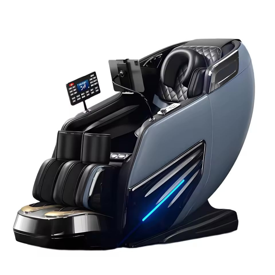 2026 Upgrade 6D Jade Rollers Massage Chair with SL-Track & AI Voice Control - Maison Novaire