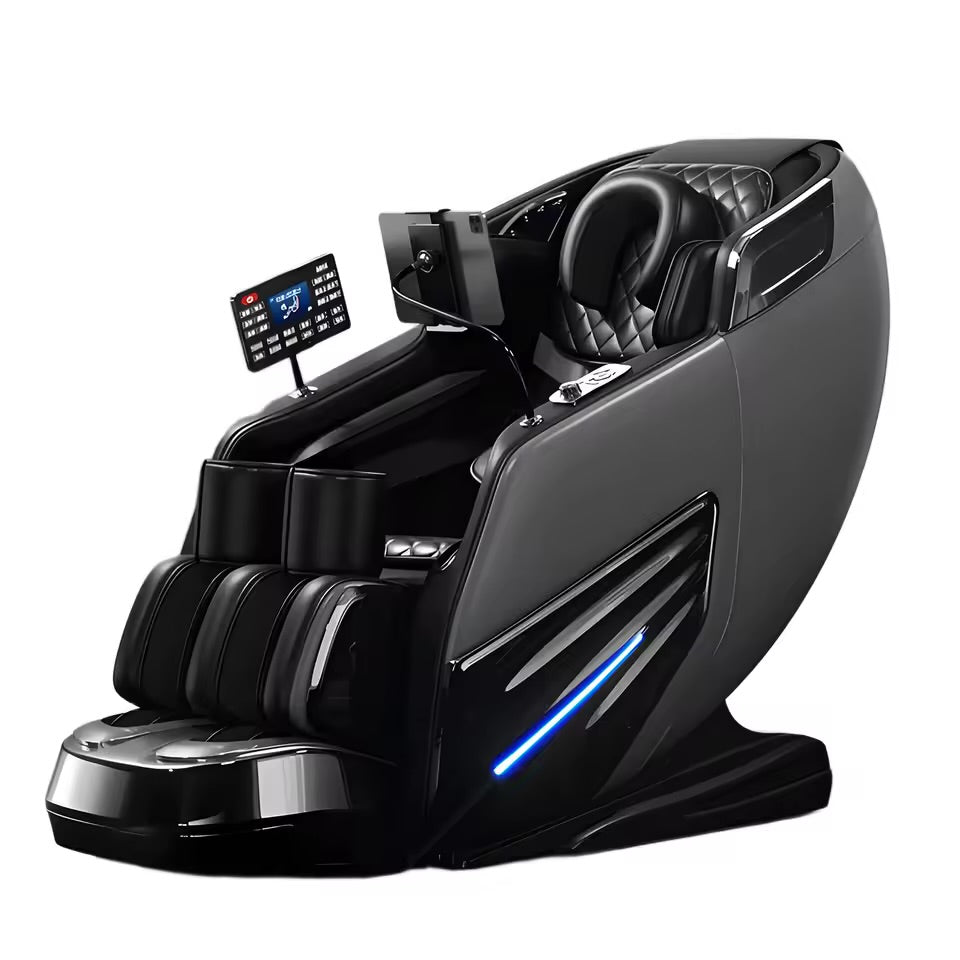 2026 Upgrade 6D Jade Rollers Massage Chair with SL-Track & AI Voice Control - Maison Novaire