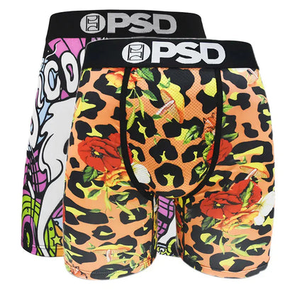 2Pcs Trendy Men’s Boxer | Fashion Boxer Briefs Pack with Stylish Prints & Comfortable Fit - BLAKESTORE-NG