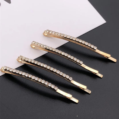 2pcs Cross Crystal Hairpins – Rhinestone X Barrettes - BLAKESTORE-NG