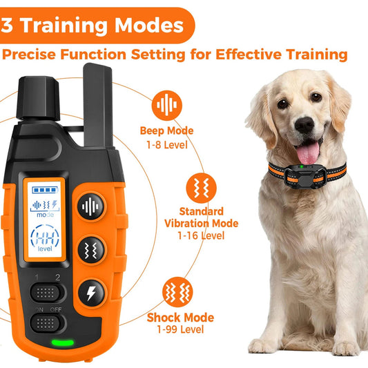 3300Ft Electric Dog Training Collar Remote Control. - Maison Novaire