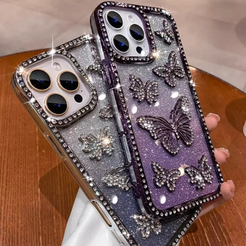 3D Butterfly Case For iPhone. - Maison Novaire