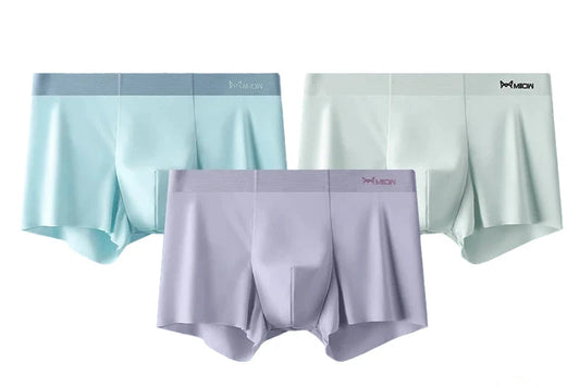 3Pcs Ice Silk Boxer Briefs - Maison Novaire