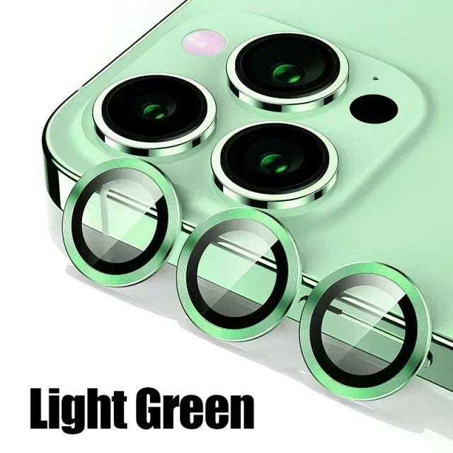 3Pcs Metal Lens Protector Glass for IPhone. - Maison Novaire #