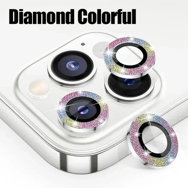 3Pcs Metal Lens Protector Glass for IPhone. - Maison Novaire #