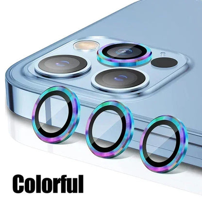 3Pcs Metal Lens Protector Glass for IPhone. - Maison Novaire #
