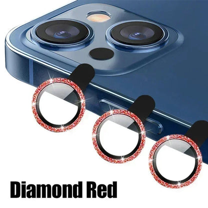 3Pcs Metal Lens Protector Glass for IPhone. - Maison Novaire #
