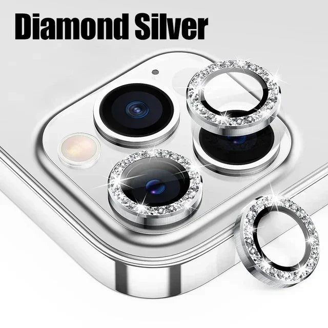 3Pcs Metal Lens Protector Glass for IPhone. - Maison Novaire #