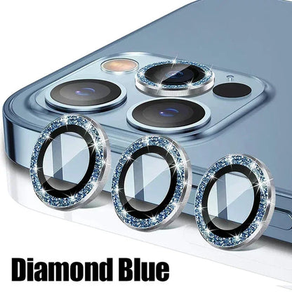 3Pcs Metal Lens Protector Glass for IPhone. - Maison Novaire #