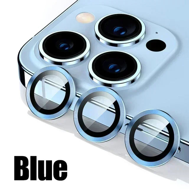 3Pcs Metal Lens Protector Glass for IPhone. - Maison Novaire #