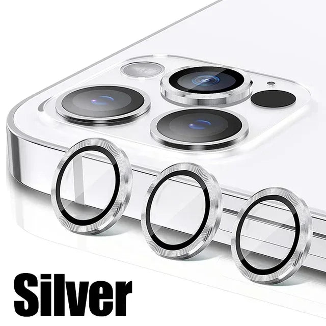 3Pcs Metal Lens Protector Glass for IPhone. - Maison Novaire #