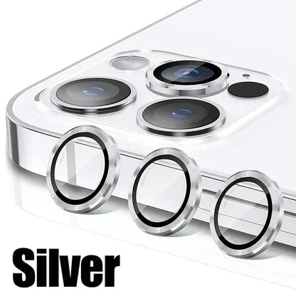 3Pcs Metal Lens Protector Glass for IPhone. - Maison Novaire #