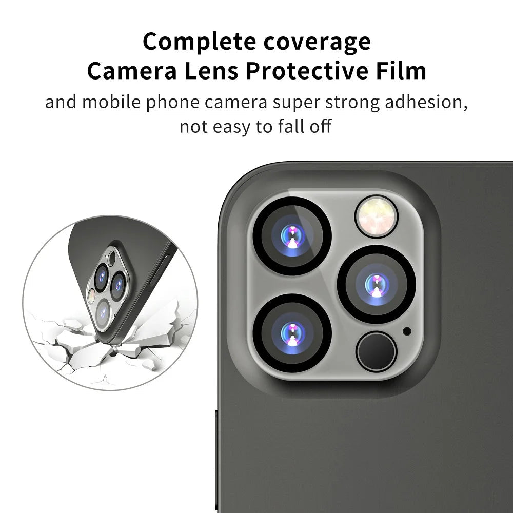 3pcs Camera Lens Protector For iPhone. - Maison Novaire