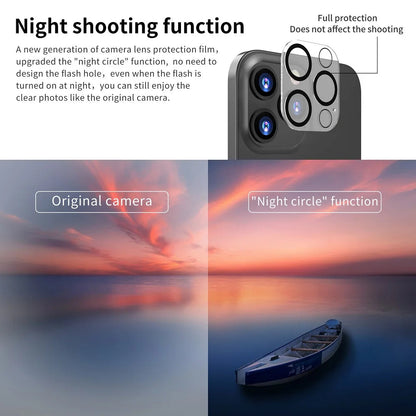 3pcs Camera Lens Protector For iPhone. - Maison Novaire