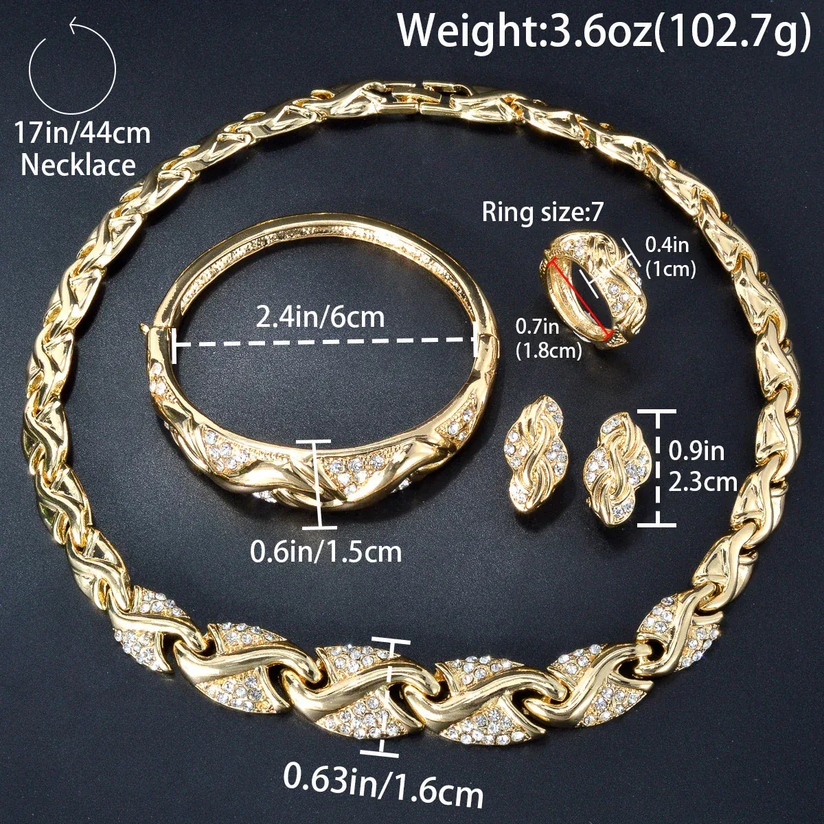4 Pcs Jewelry Design Set. - BLAKESTORE-NG