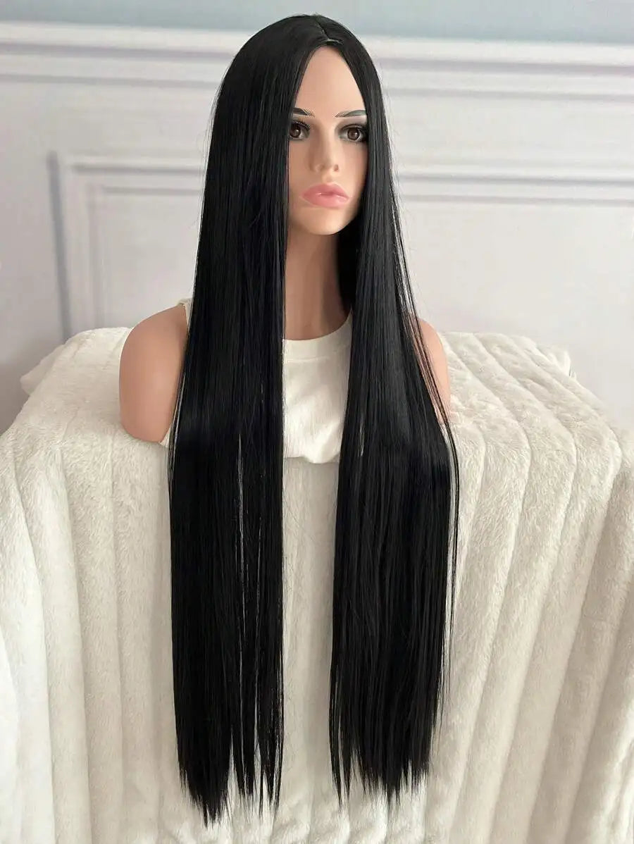 40-Inches synthetic wig. - Maison Novaire #