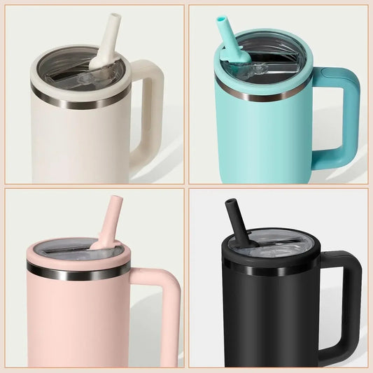 40oz Flip Straw Leak Proof Lid for Stanley H2.0 Quencher. - Maison Novaire