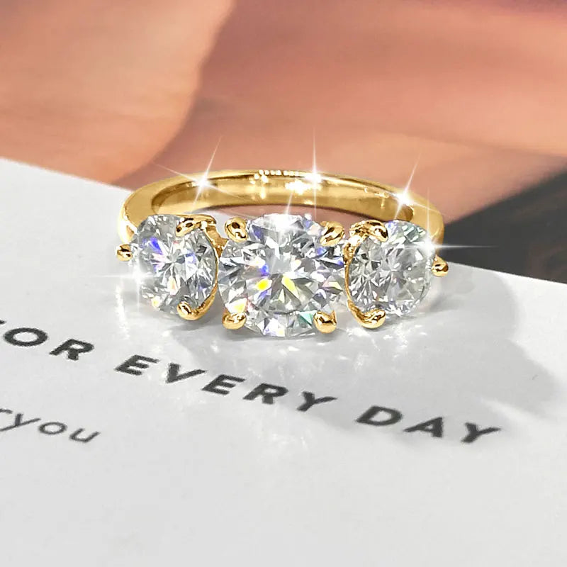 4CT Moissanite Ring - Maison Novaire