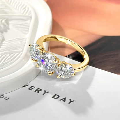 4CT Moissanite Ring - Maison Novaire