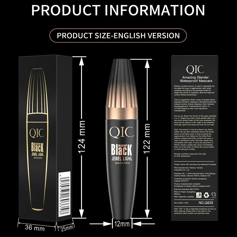 4D Silk Fiber Water Proof Mascara - BLAKESTORE-NG