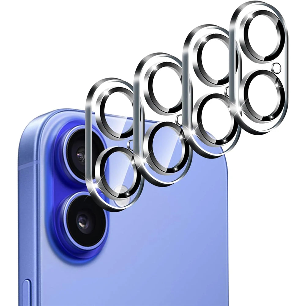 4PCS Camera Lens Screen Protector for iPhone 16 Plus and 16 pro. - Maison Novaire
