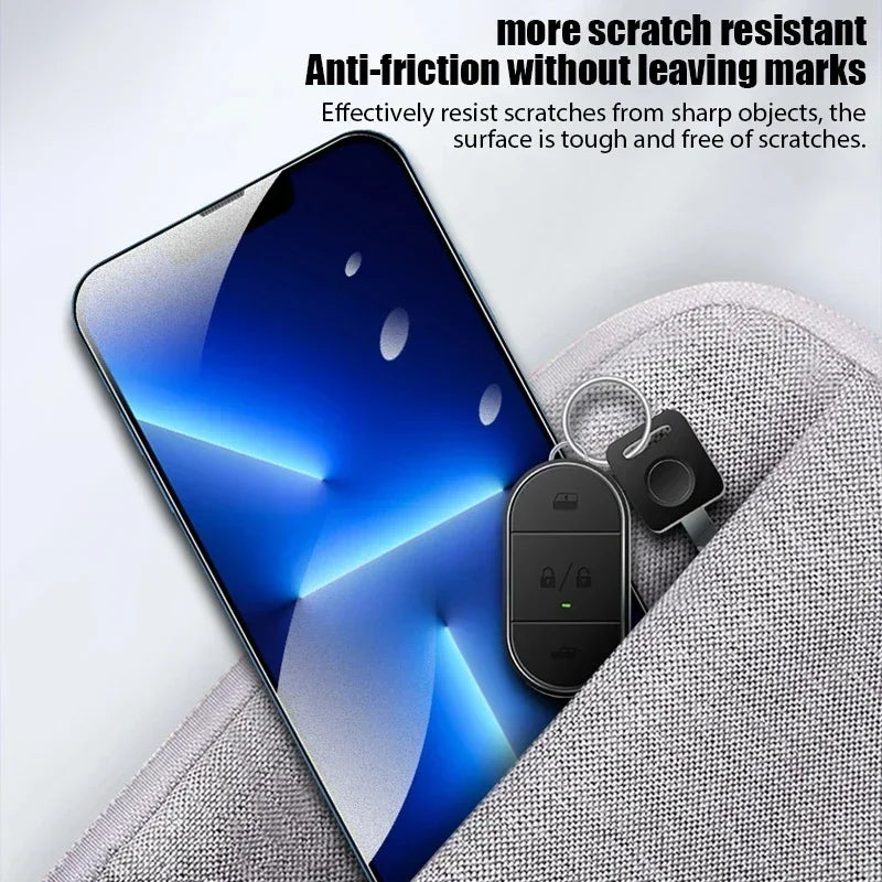 4Pcs Matte Tempered Glass For iPhone - Maison Novaire #