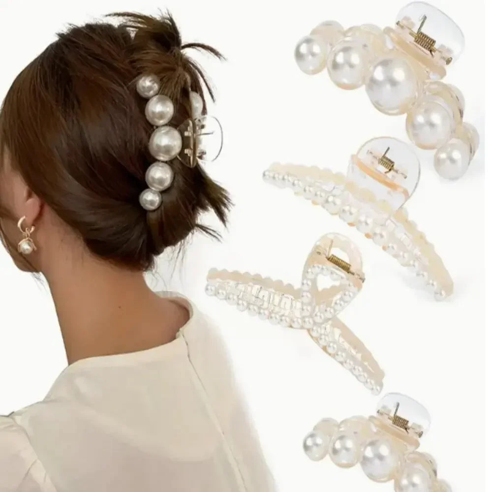 4pcs Large Shark Clip Hair Accessories Temperament. - Maison Novaire