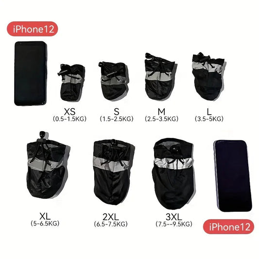 4pcs Water-Resistant Dog Shoes. - Maison Novaire