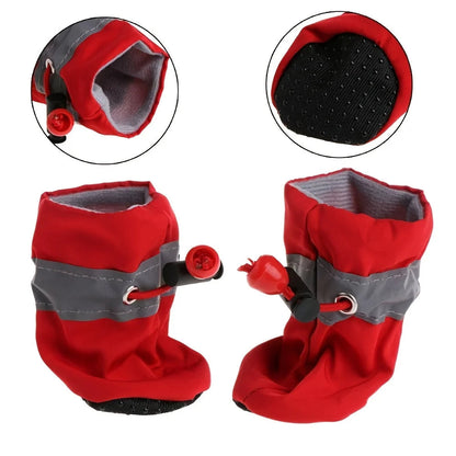 4pcs Water-Resistant Dog Shoes. - Maison Novaire