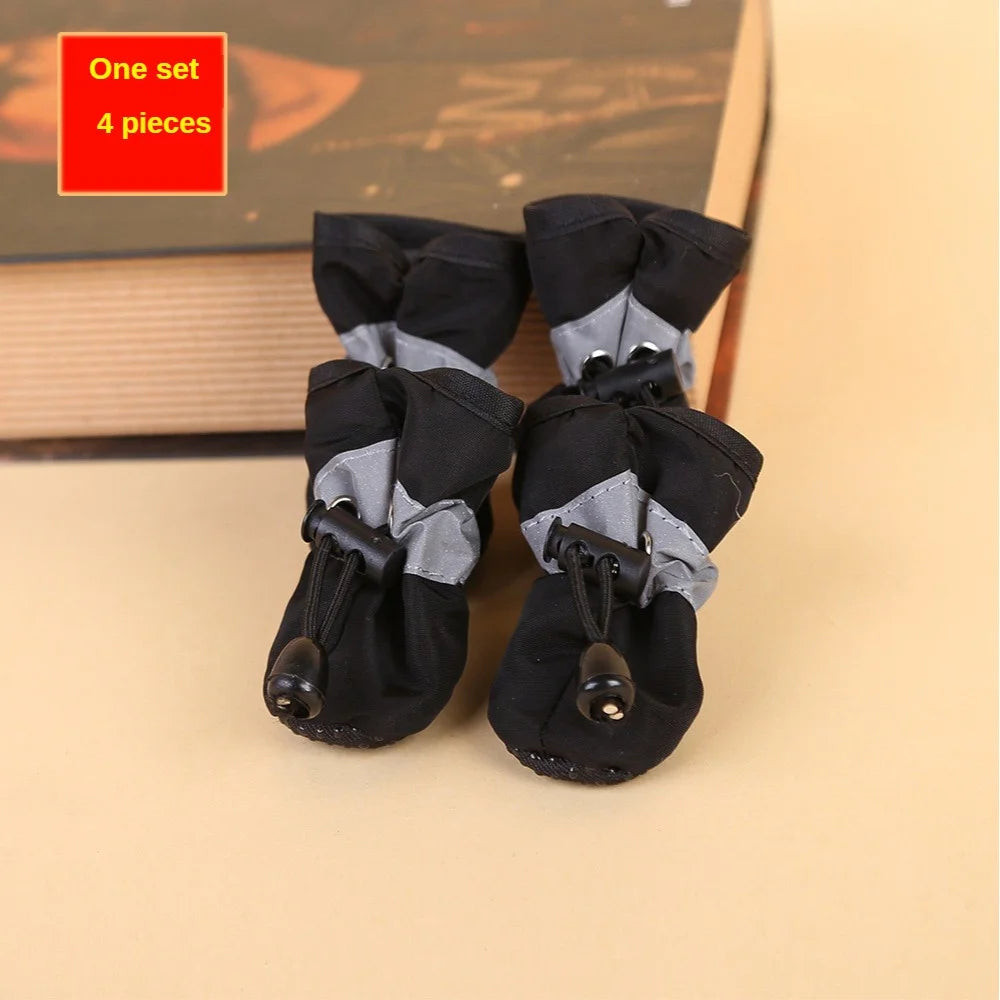 4pcs Water-Resistant Dog Shoes. - Maison Novaire