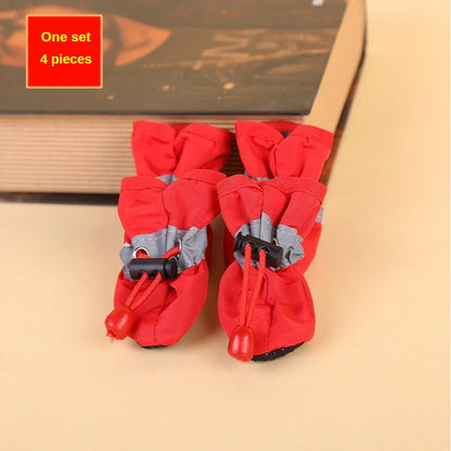 4pcs Water-Resistant Dog Shoes. - Maison Novaire