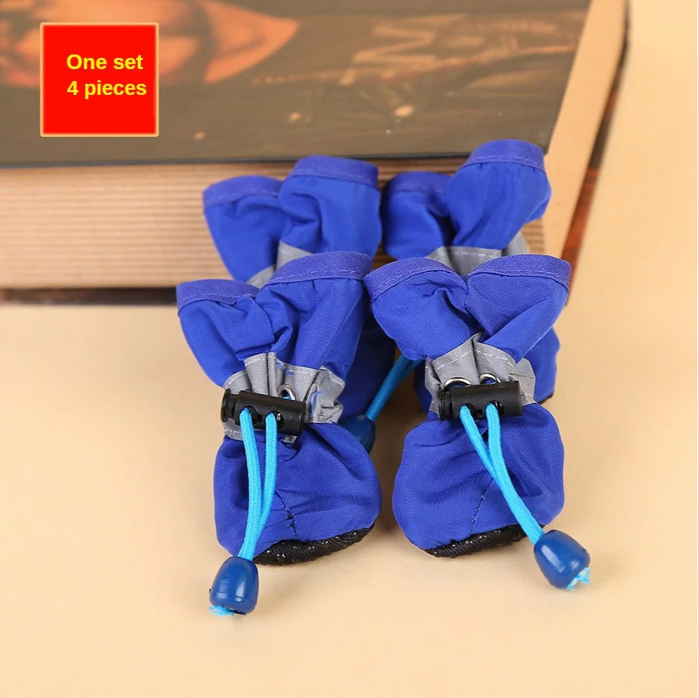 4pcs Water-Resistant Dog Shoes. - Maison Novaire