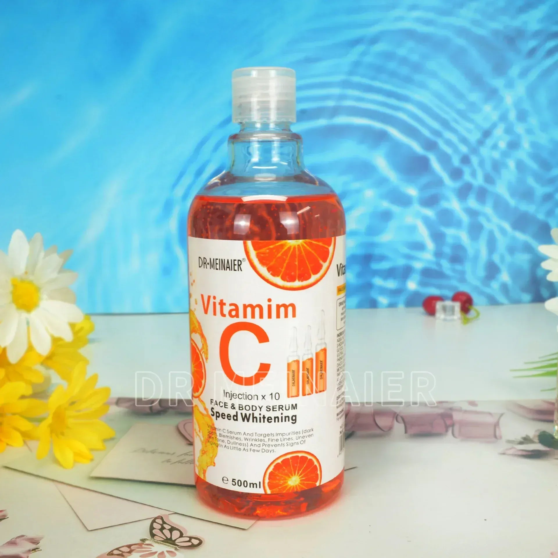 500ml Hyaluronic Acid Brightening Face & Body Serum - BLAKESTORE-NG