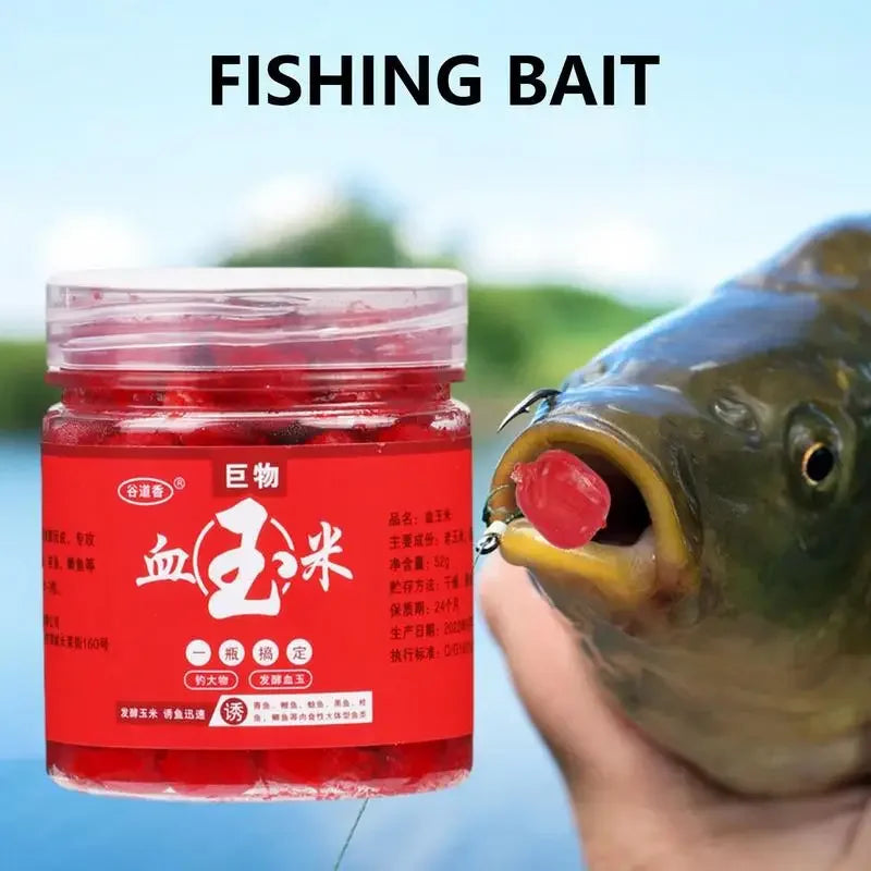 52g Blood Corn Fish Attractants. - Maison Novaire