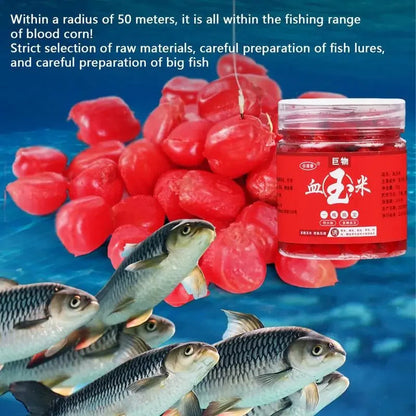 52g Blood Corn Fish Attractants. - Maison Novaire