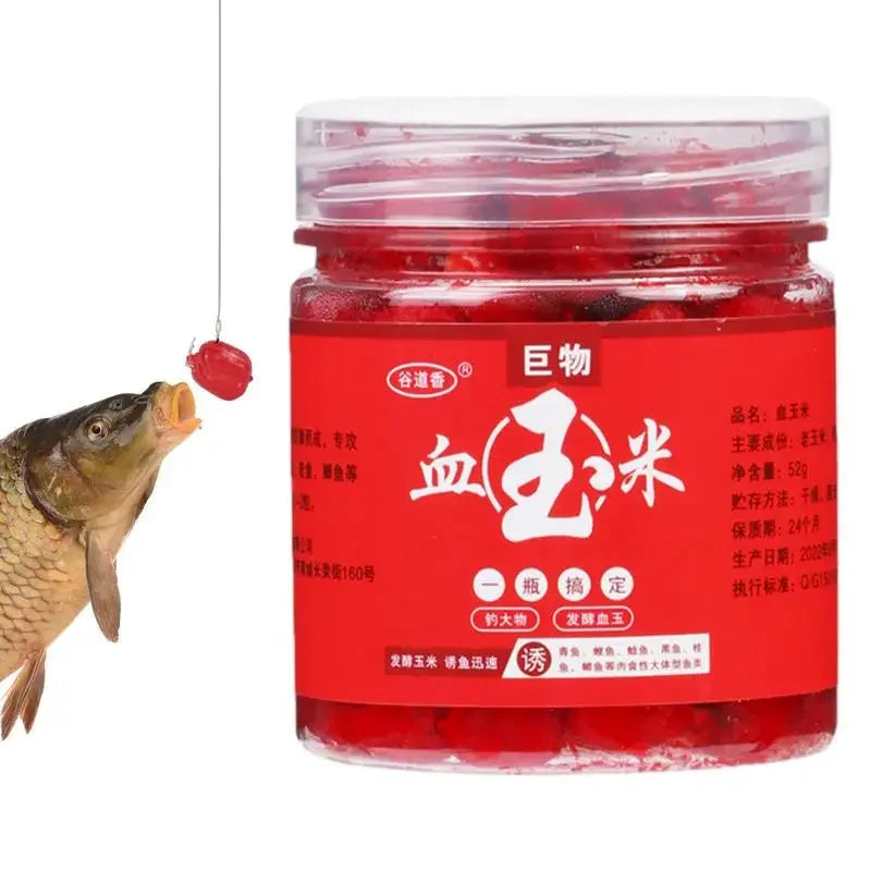 52g Blood Corn Fish Attractants. - Maison Novaire