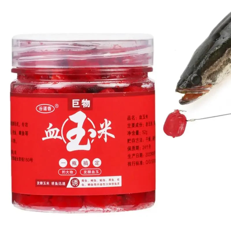 52g Blood Corn Fish Attractants. - Maison Novaire