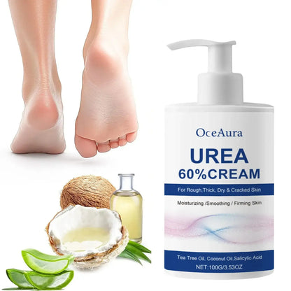 60% Urea Foot Cream | Cracked Heel Repair & Callus Removal - Maison Novaire