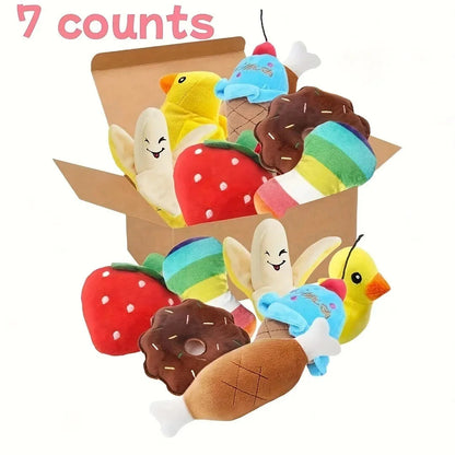 7-piece set of Puppy sound Toys. - Maison Novaire