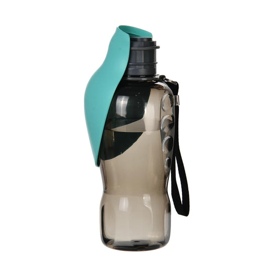 800ml Portable Dog Water Bottle with Foldable Bowl  - green - Maison Novaire
