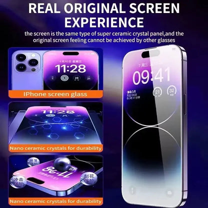 8K HD Tempered Glass Screen Protector For IPhone. - Maison Novaire