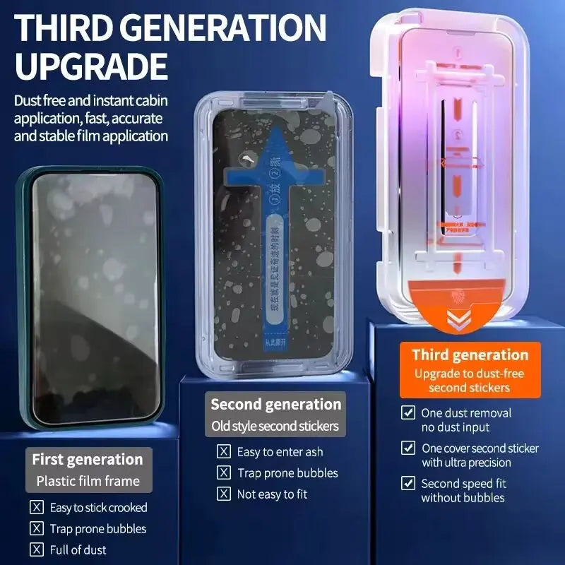 8K HD Tempered Glass Screen Protector For IPhone. - Maison Novaire